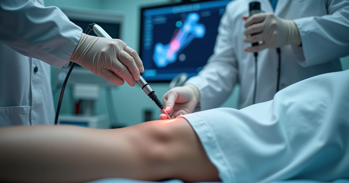 Laser endovenoso guiado por ultrassom 
