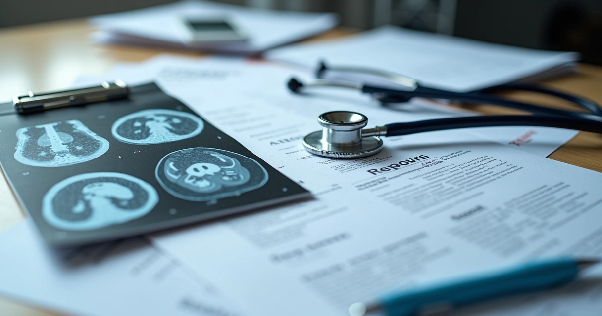 Laudo médico e exames de esclerose múltipla 