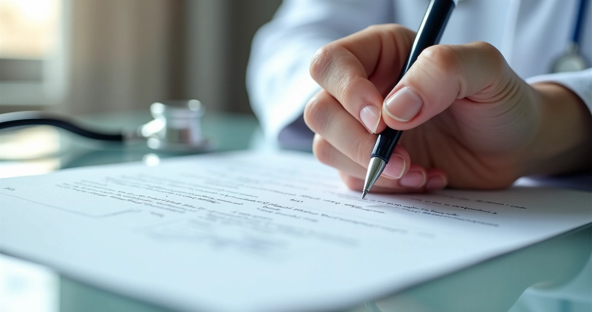 Laudo assinando por médico para solicitação de imunoterapia 