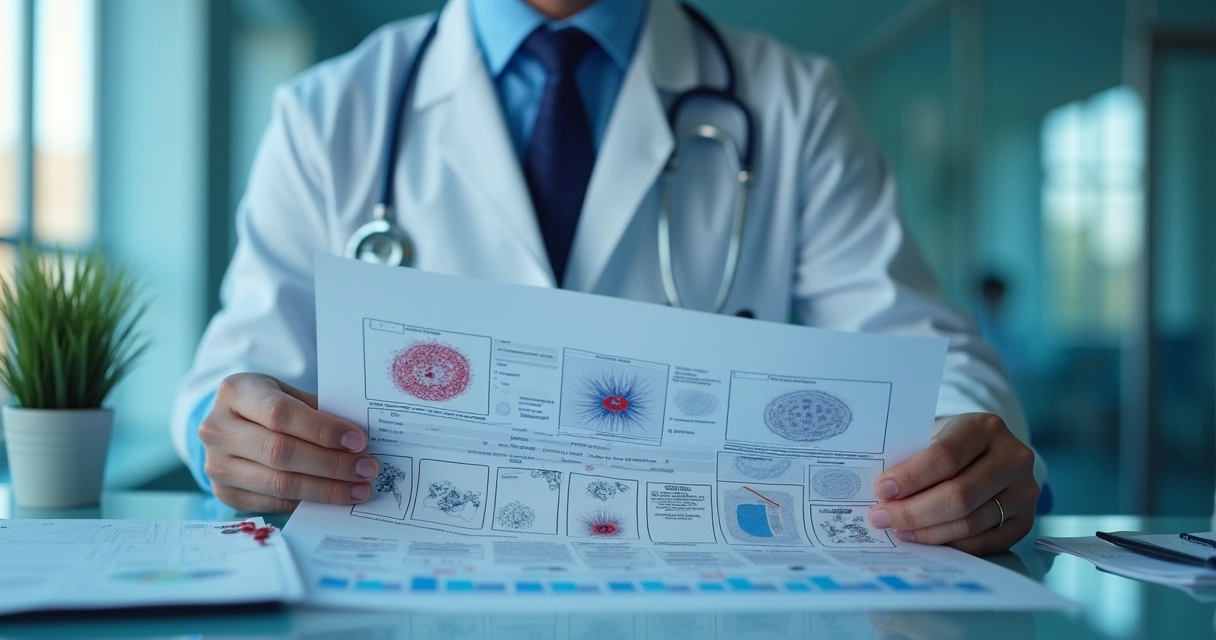 Análise de laudo pericial hospitalar com gráficos e exames 
