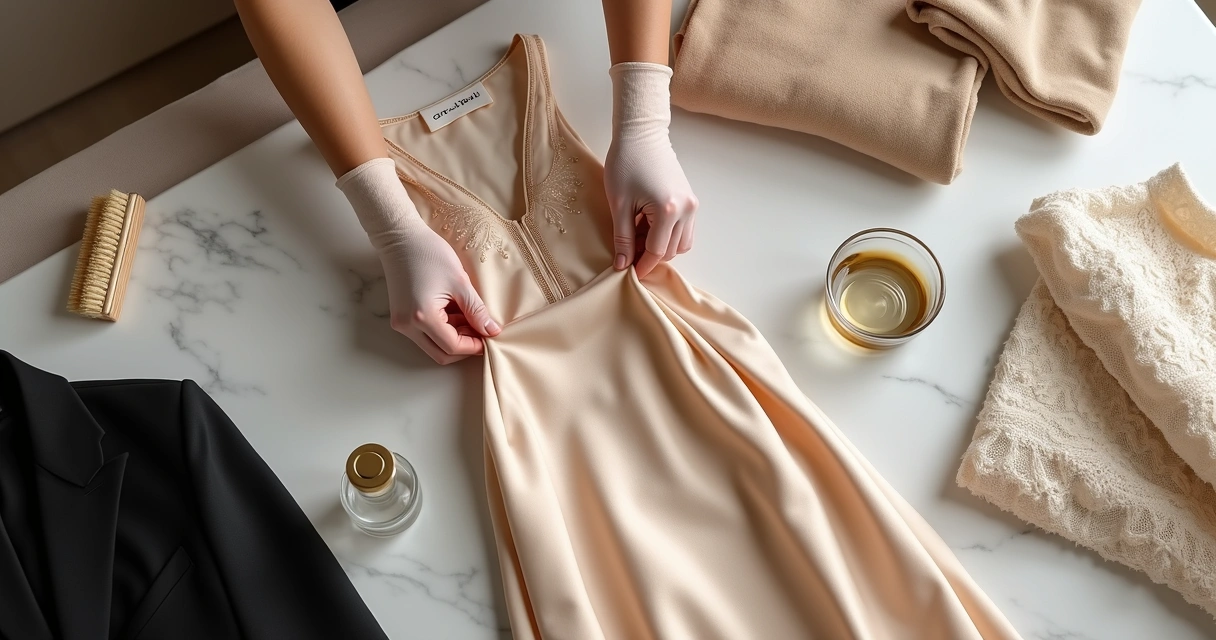 Cuidados com roupa de grife e peça delicada