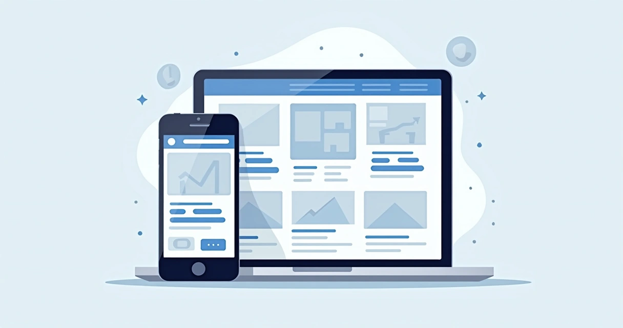 Layout limpo e visual para catálogo digital de produtos 