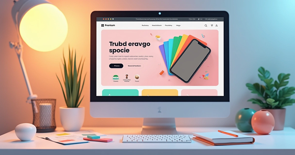 Layout profissional de ecommerce em destaque 