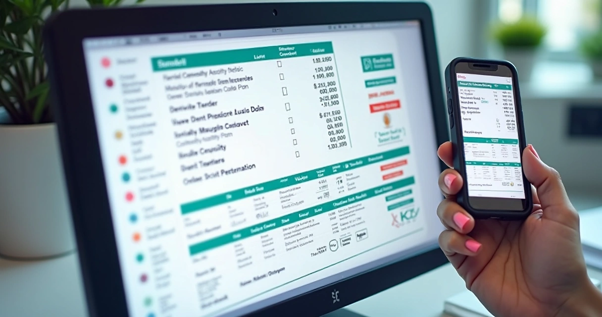 Layout visual moderno de orçamento digital para odontologia, com tipografia clara e gráficos de tratamentos