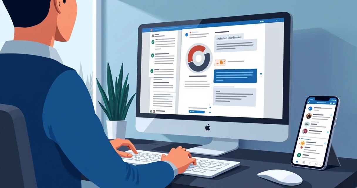 Lead magnet sendo baixado no LinkedIn 