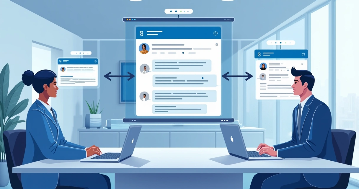 Representação de nutrição de leads no LinkedIn 