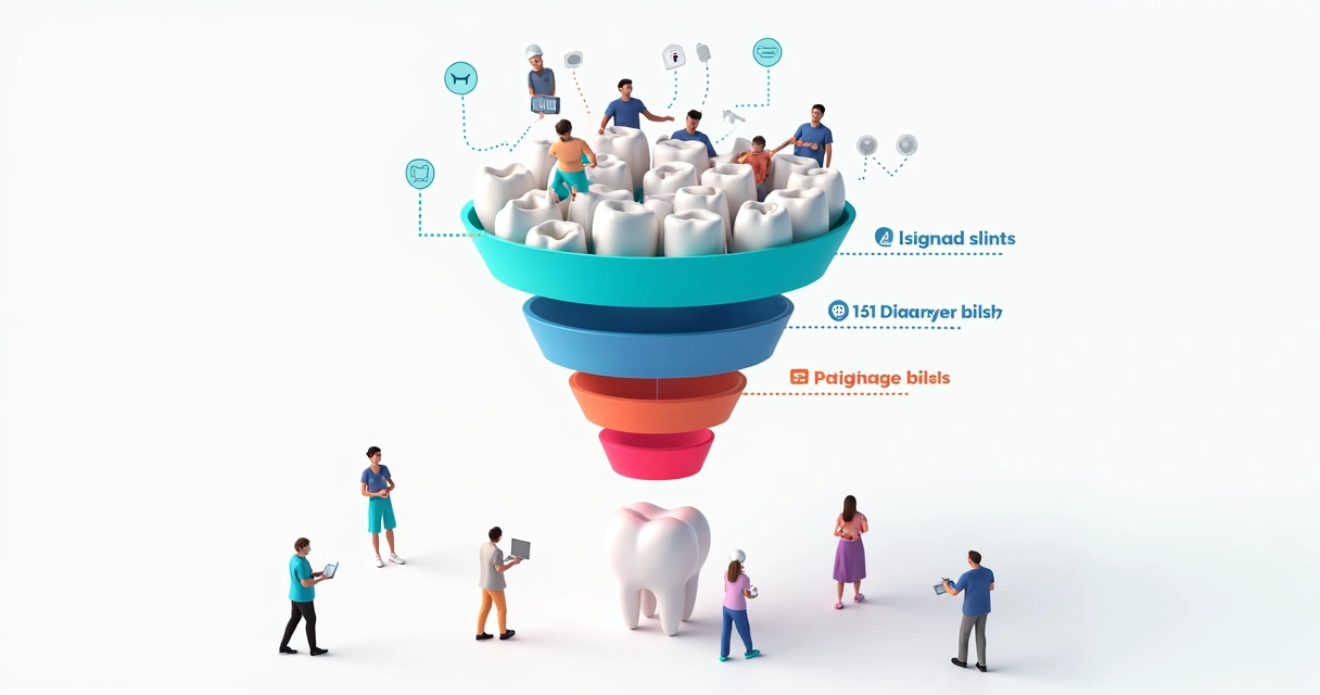 Evolução do lead odontológico após segmentação otimizada