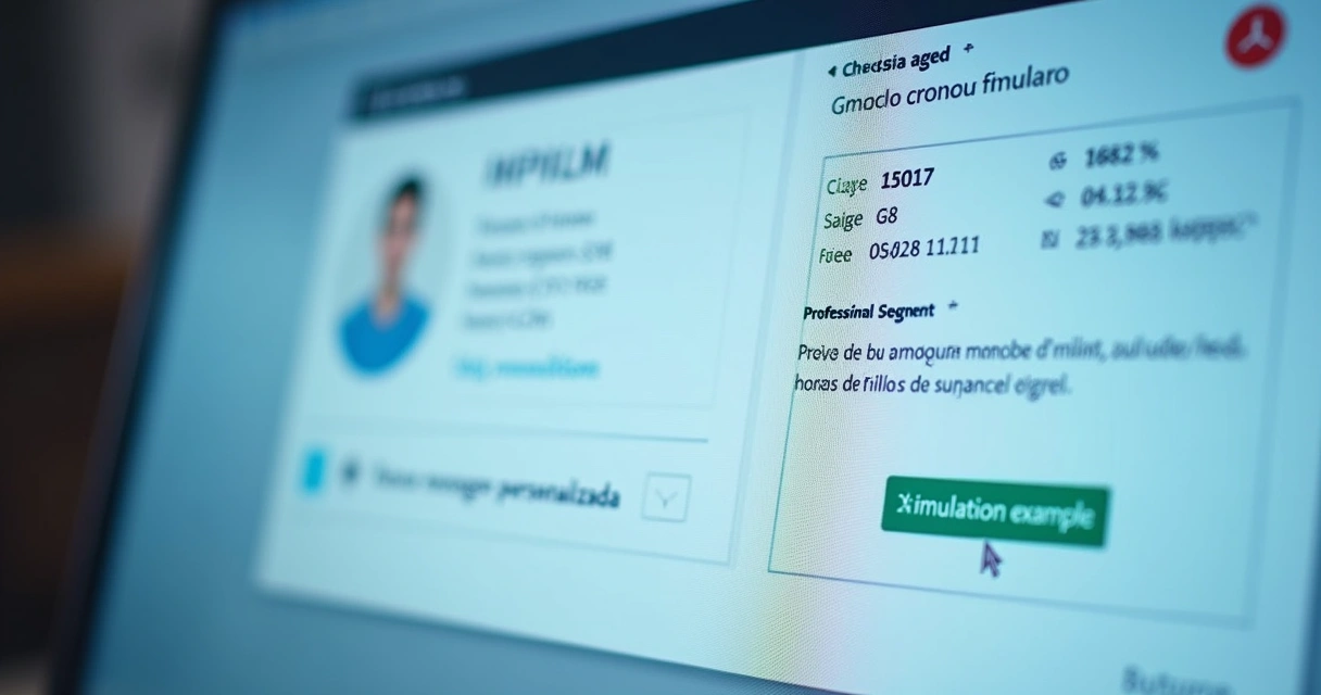 Detalhes de lead sendo exibidos em tela de computador 