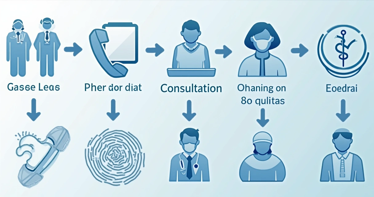 Gráfico mostrando filtragem de leads na cirurgia plástica premium