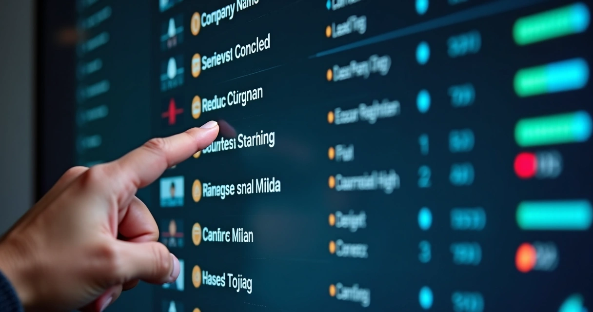 10 Táticas de Geração de Leads Qualificados para Empresas B2B 4 Dashboard mostrando score de confiabilidade em leads B2B
