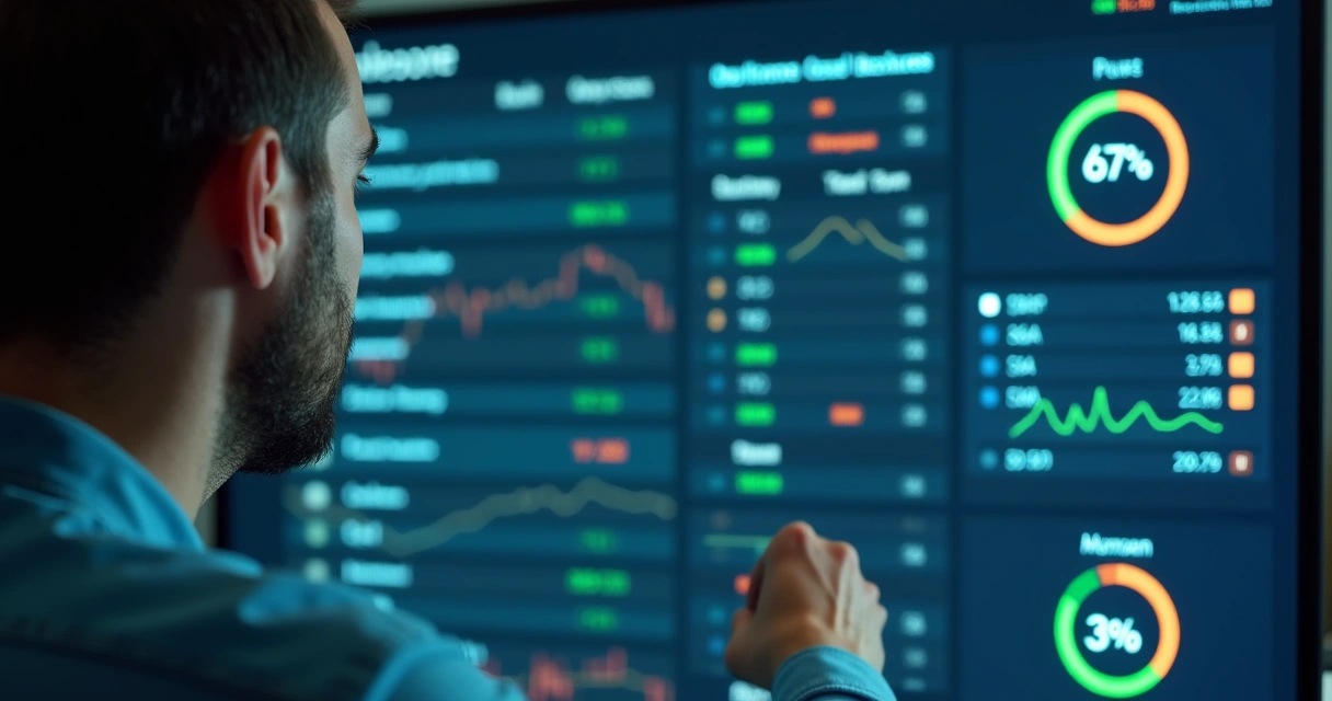 Painel digital de lead scoring com nomes de leads e diferentes pontuações