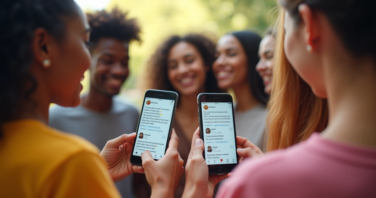 Exemplo de postagem incentivando diversidade e inclusão 