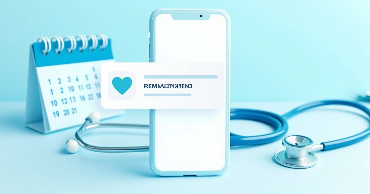 Lembrete de consulta médica no WhatsApp 