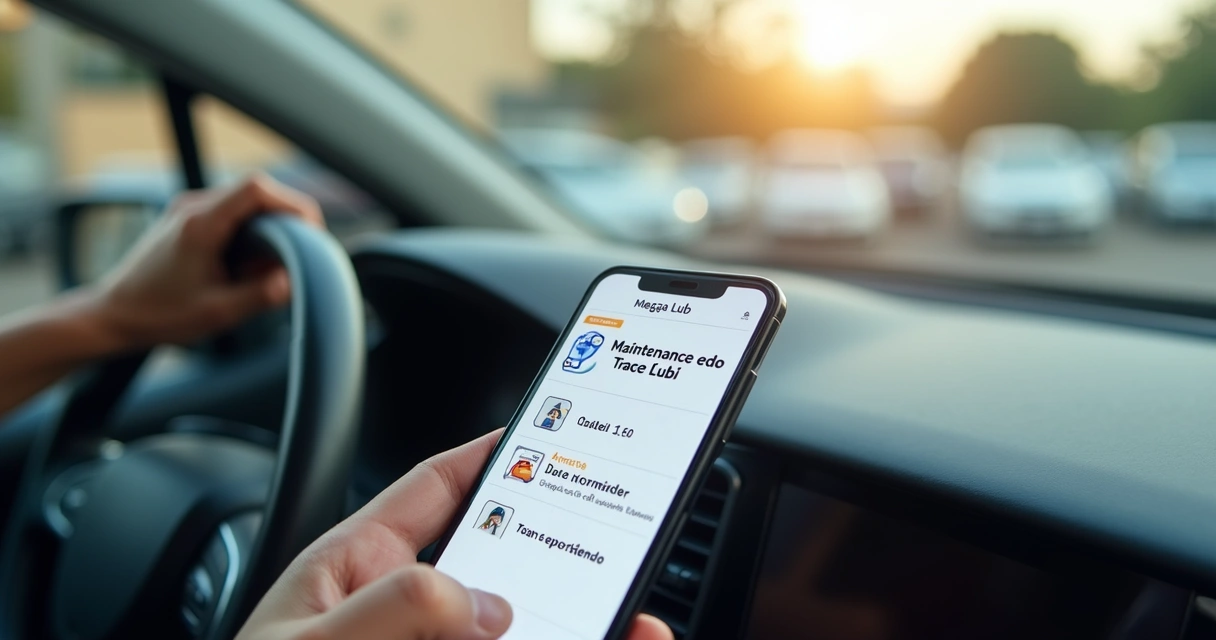 Lembrete digital de manutenção enviado ao cliente