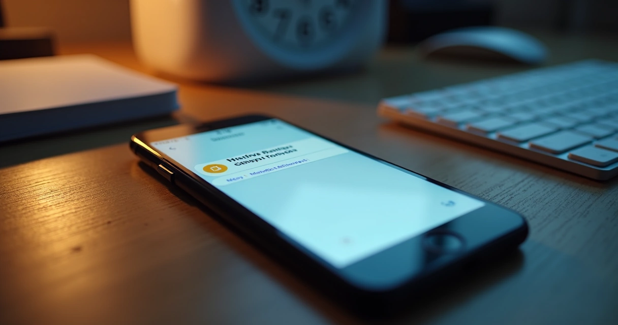 Lembrete de reunião automatizado no celular do cliente