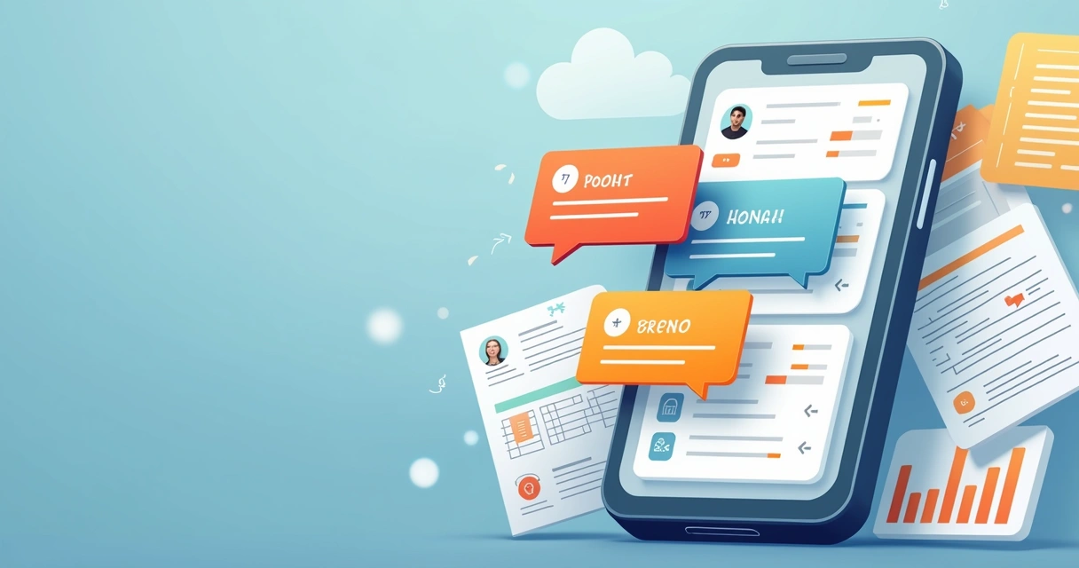 Tela de CRM exibindo lembretes de retorno de vendas em destaque 