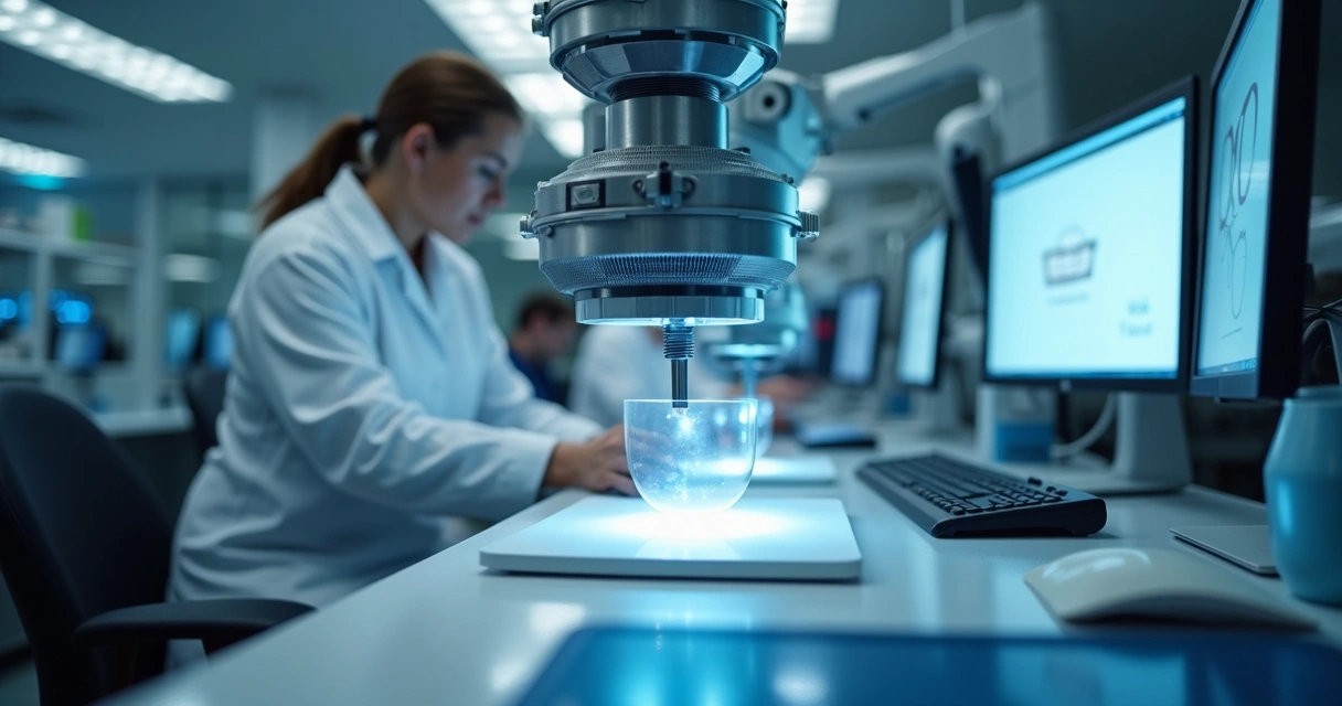 Processo de fabricação digital de lentes oftálmicas 