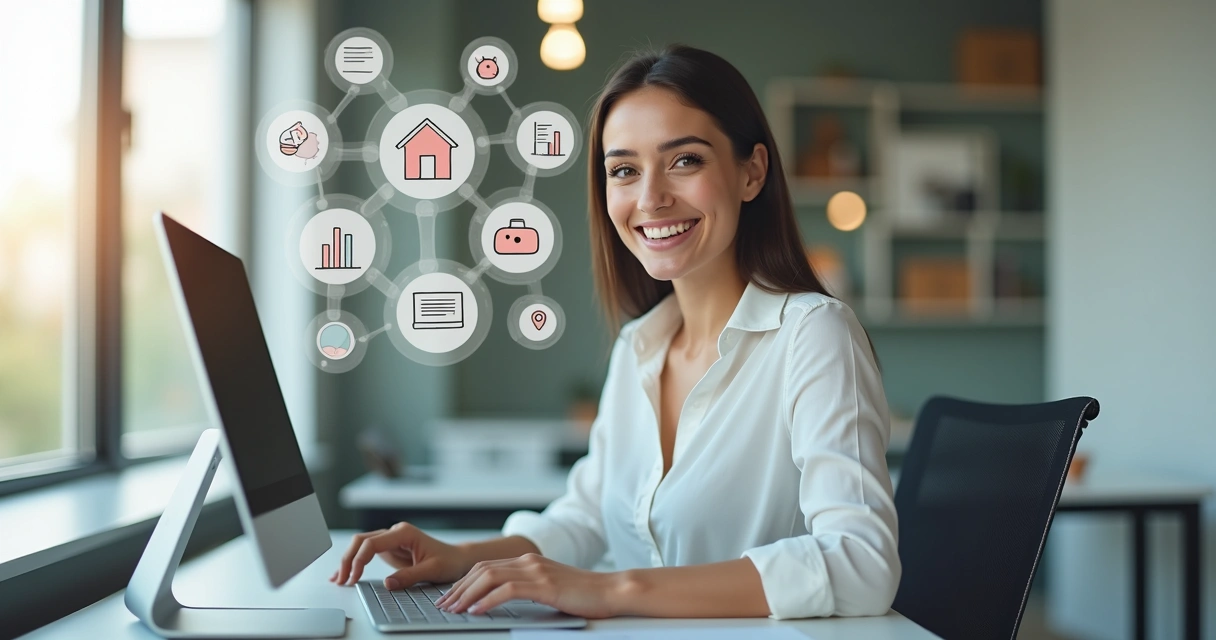 Pessoa pensando sobre diferentes escolhas financeiras 