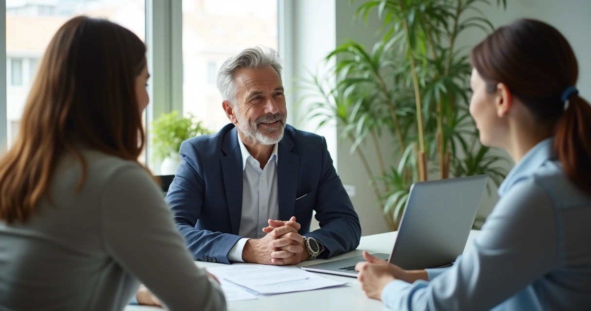 Líder demonstrando maturidade emocional em conversa com colaborador 