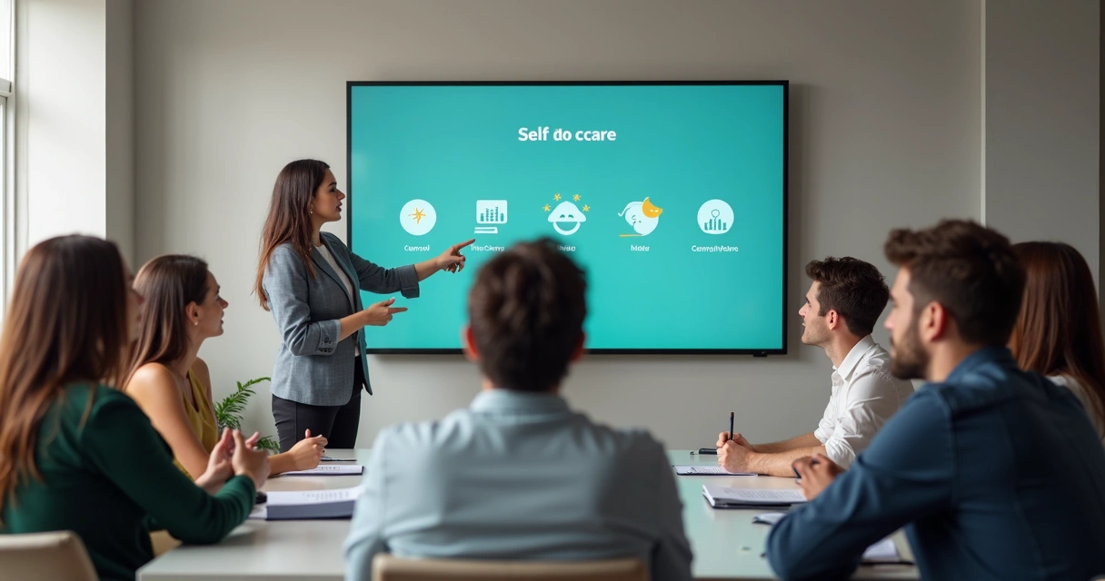 Treinamento de líderes sobre saúde mental 