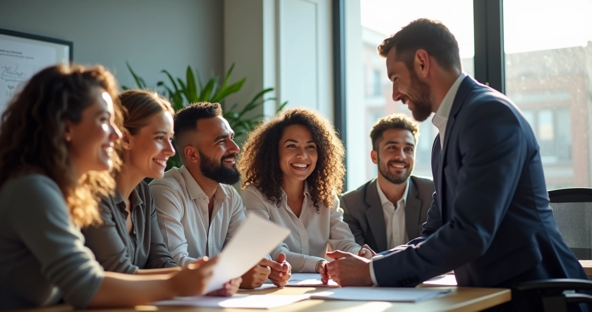 Líder dando exemplo com atitude coerente ao time 