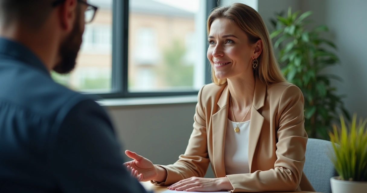 Líder demonstrando empatia ouvindo colaborador 