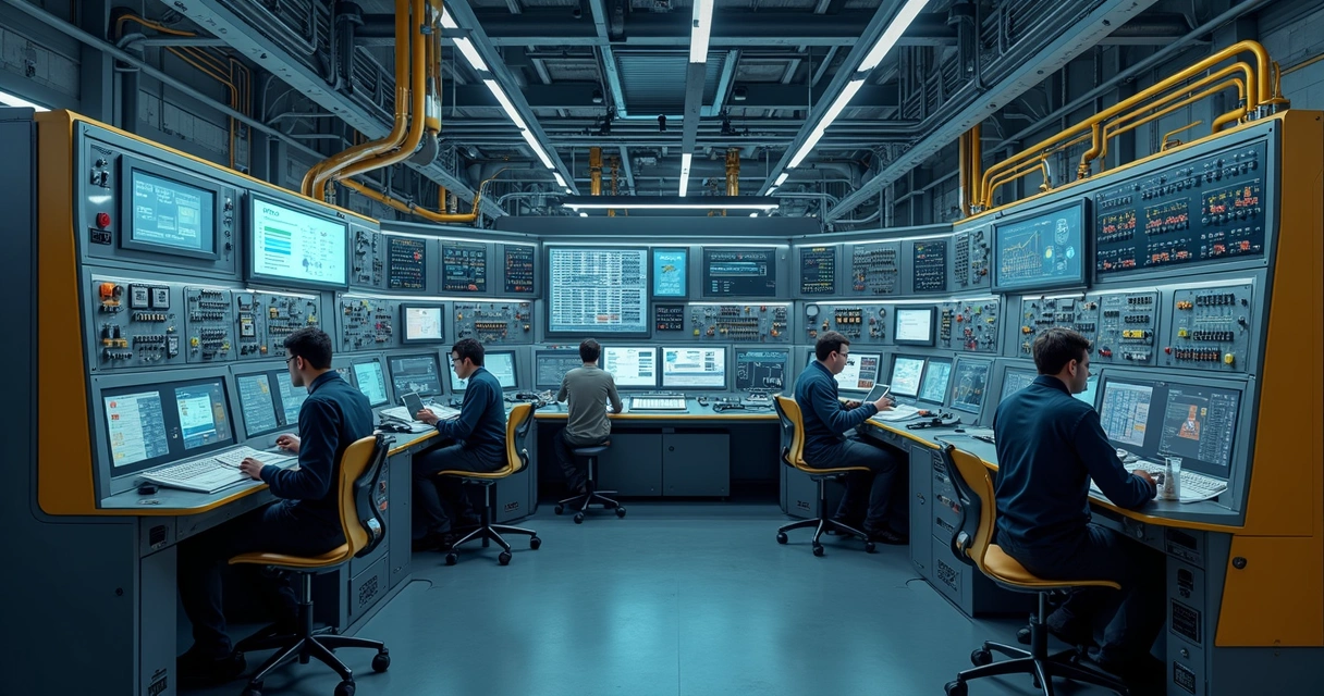 Conexão de diferentes sistemas industriais com aplicações digitais 