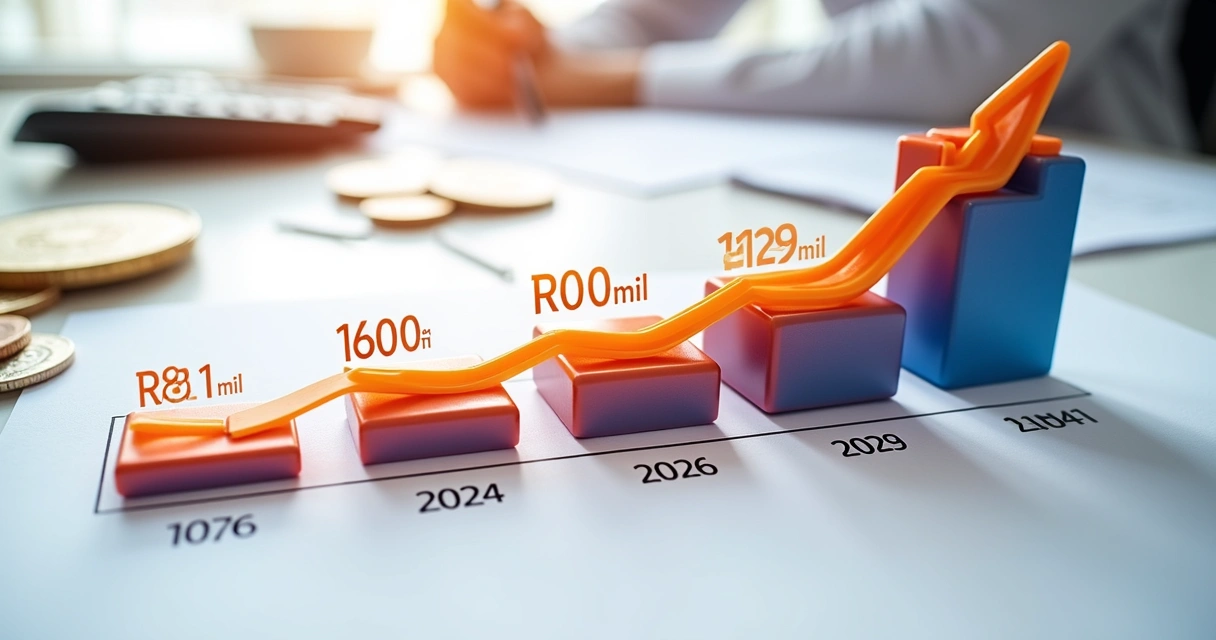 Tabela mostrando o crescimento do limite de faturamento do MEI até 2028 