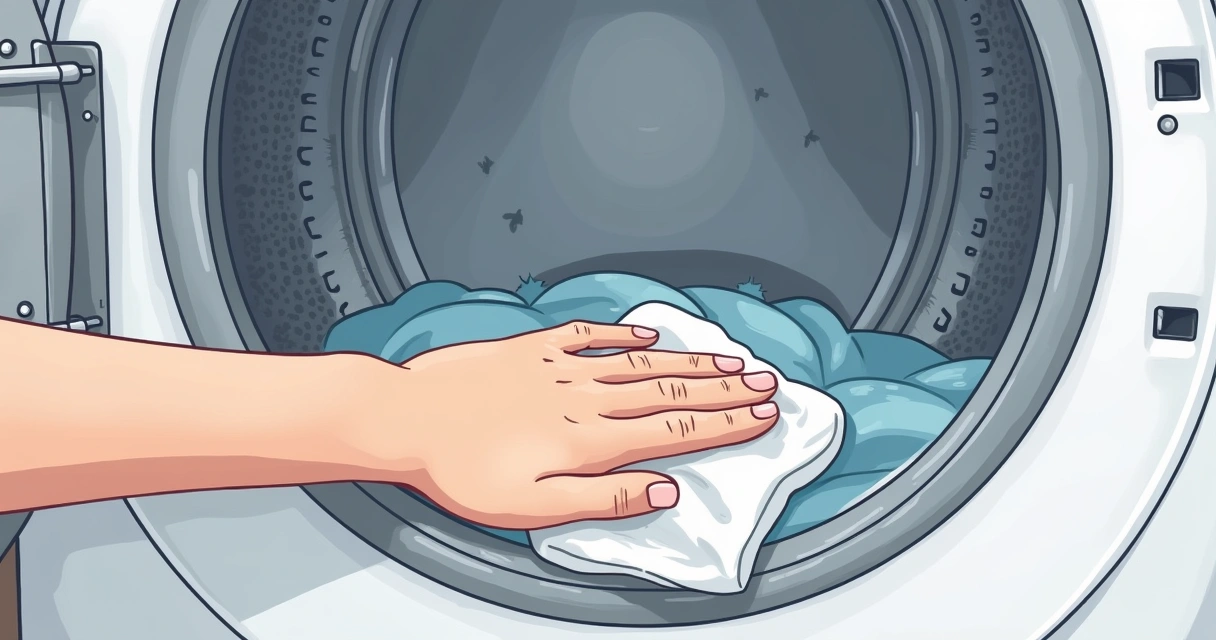 Pessoa limpando borracha da porta de lava e seca 