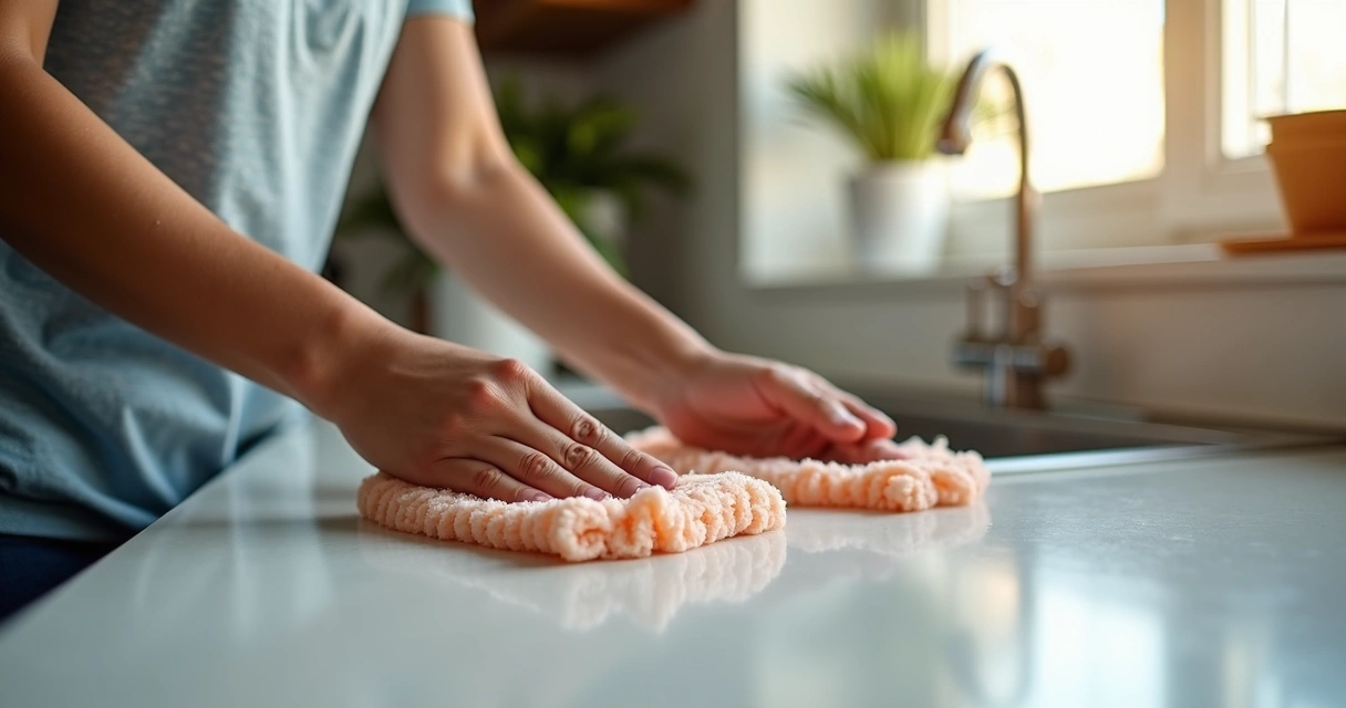 Pessoa limpando queimador de fogão desmontado 