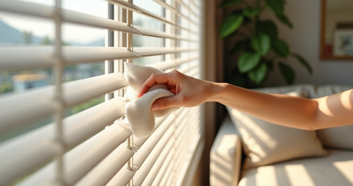 Como limpar persianas