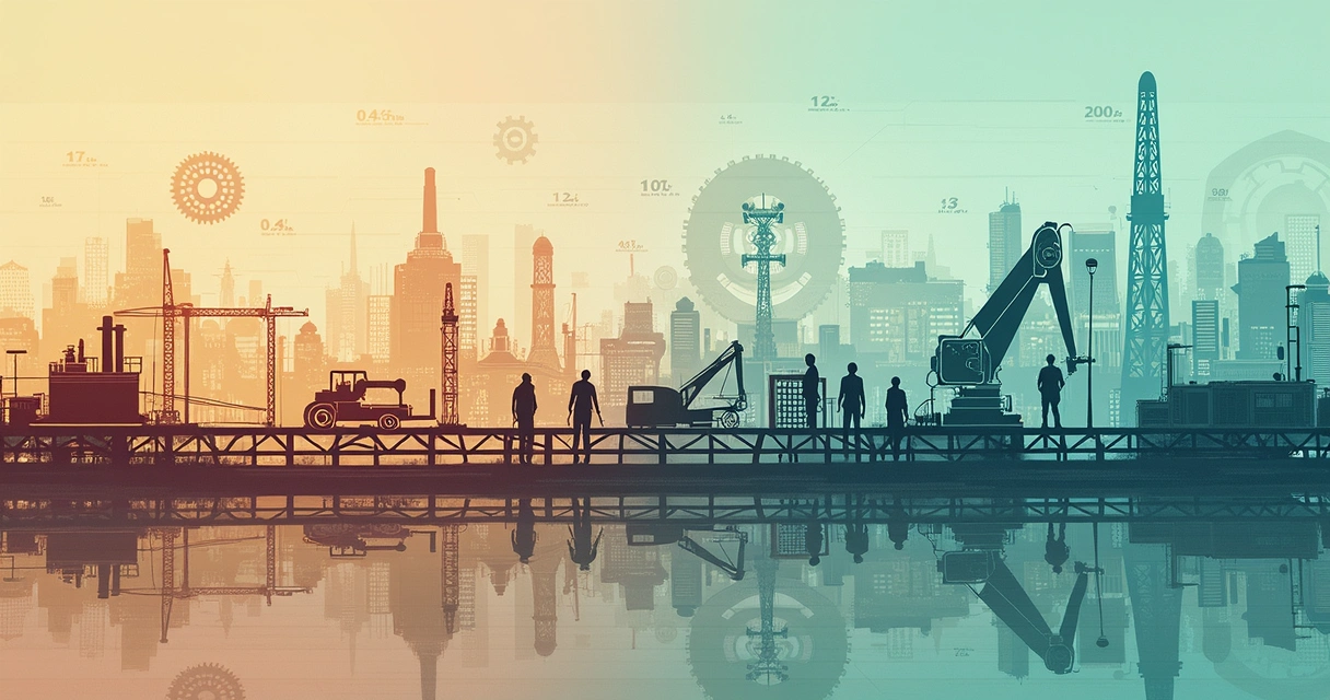 Linha do tempo das revoluções industriais da 1.0 à 5.0 