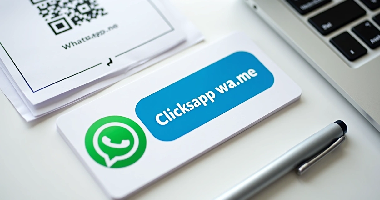Link de WhatsApp em cartão digital 