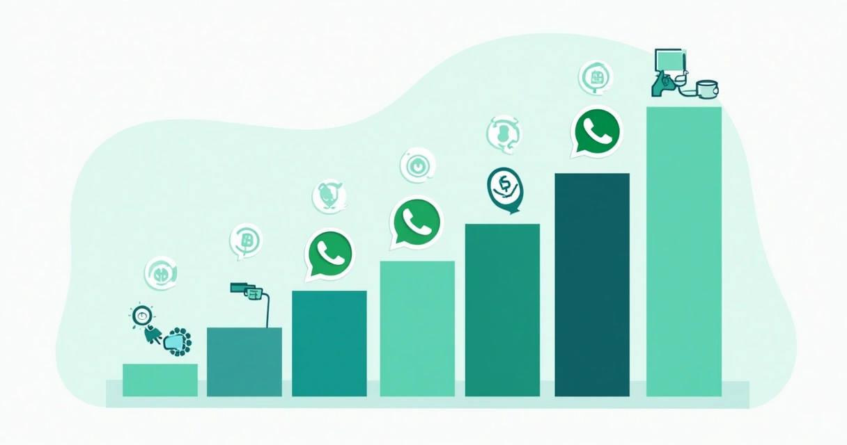 Gráfico mostra quantidade de links compartilhados no grupo de WhatsApp 