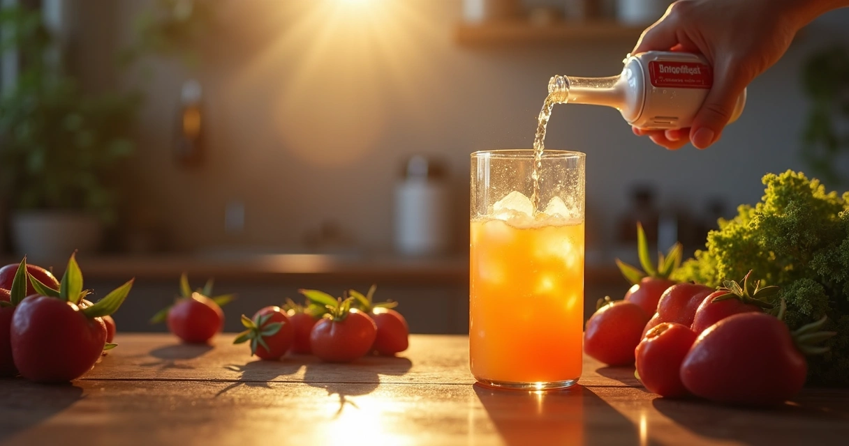 Liquidificador com copo de acrílico em uma bancada clara