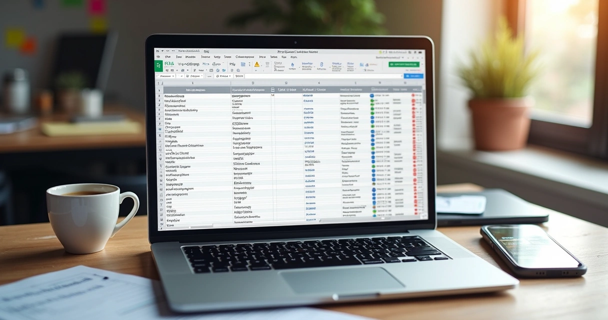 Planilha com lista de clientes B2B qualificados 