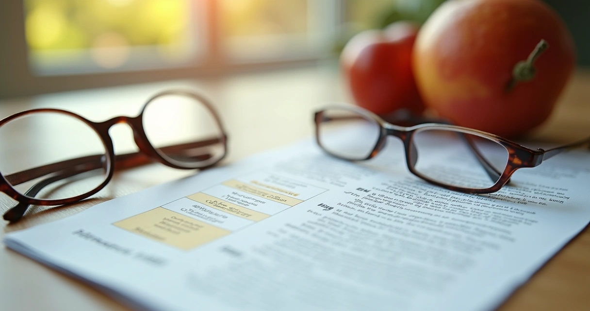 Lista de ingredientes em rótulo com destaque 