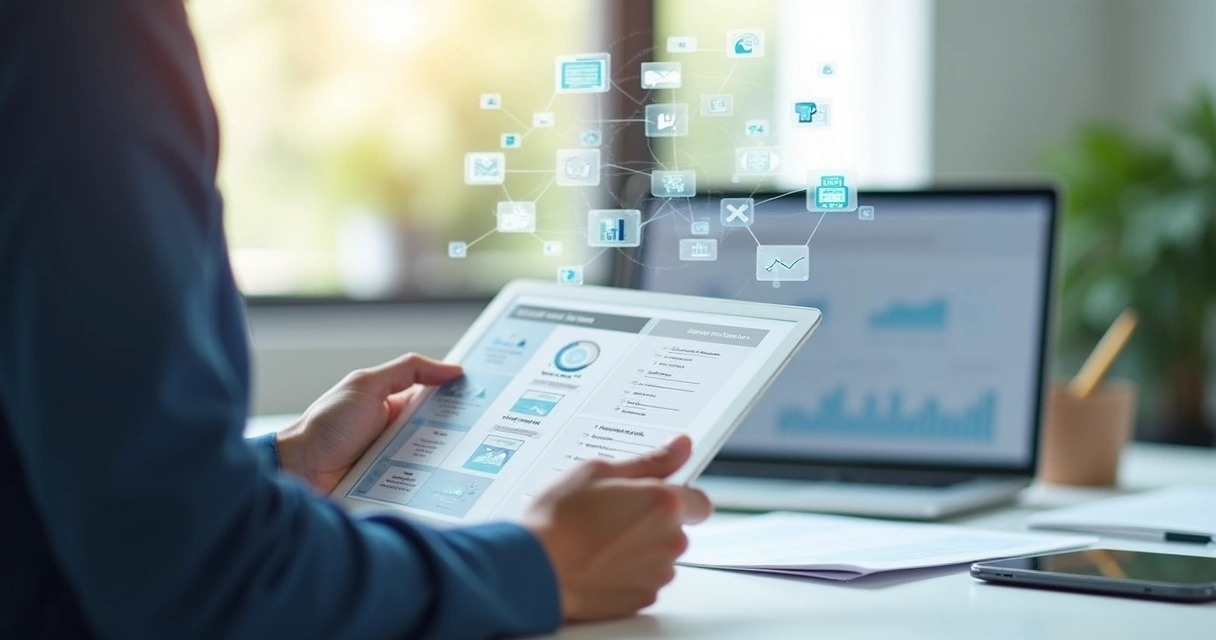 Enriquecimento de Dados: Como Transformar Leads em Oportunidades 5 Profissional avaliando critérios de qualidade em lista de dados