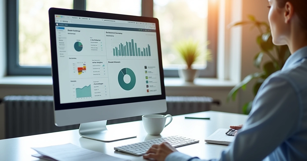 Dashboard showing AI model responses about a company brand