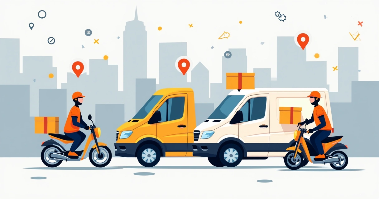 Entrega de placas de premiação empresarial em veículos corporativos 