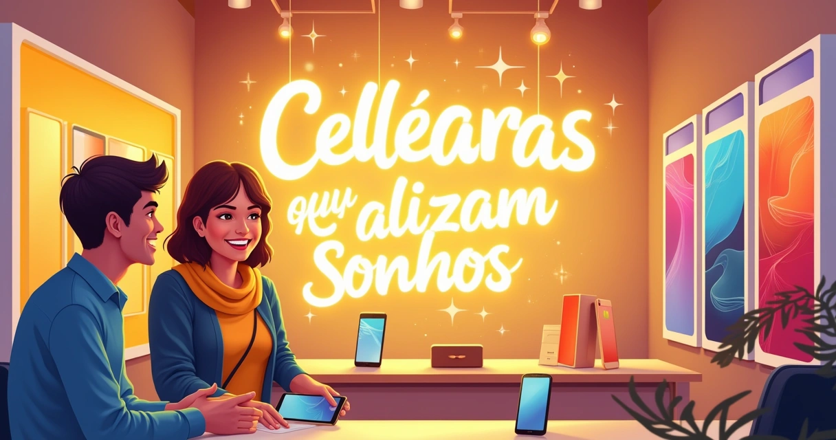 Loja de celulares com nome 