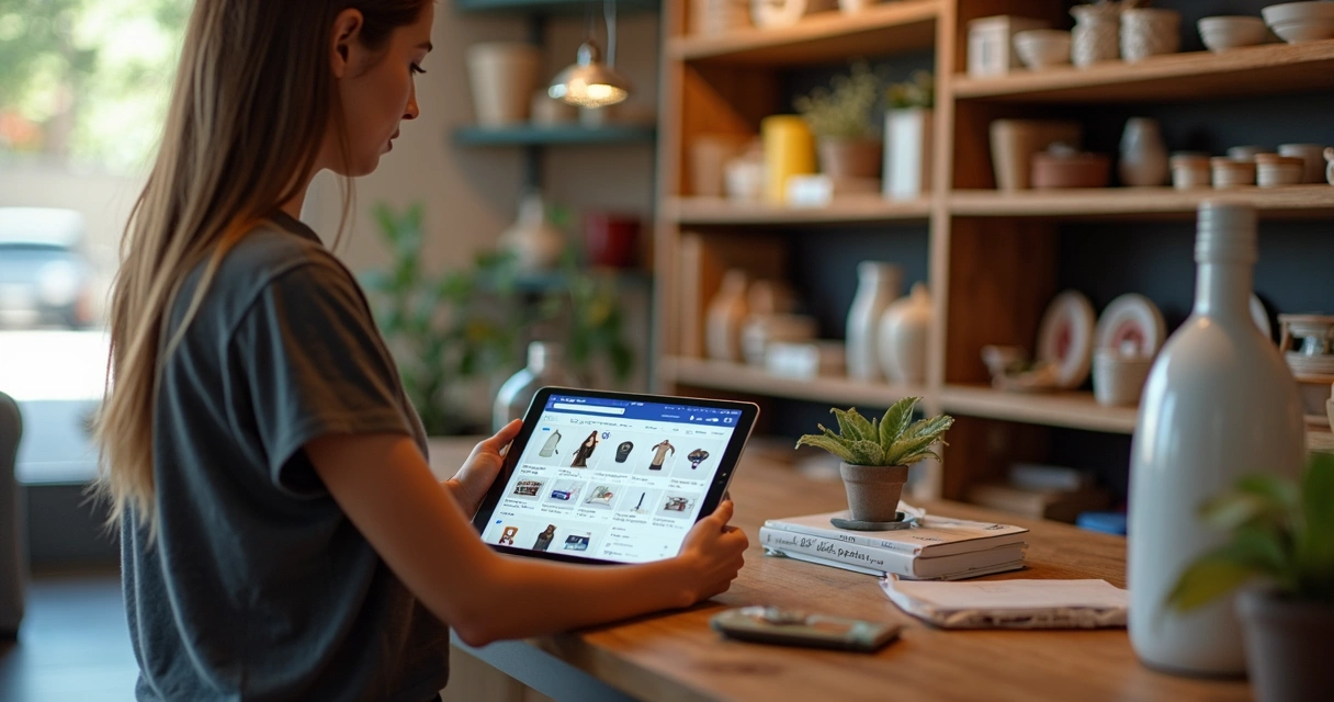 Loja física conectada ao marketplace digital