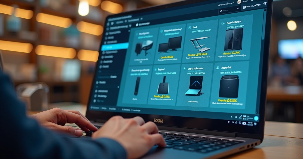 Painel de cadastro de produtos em loja virtual brasileira