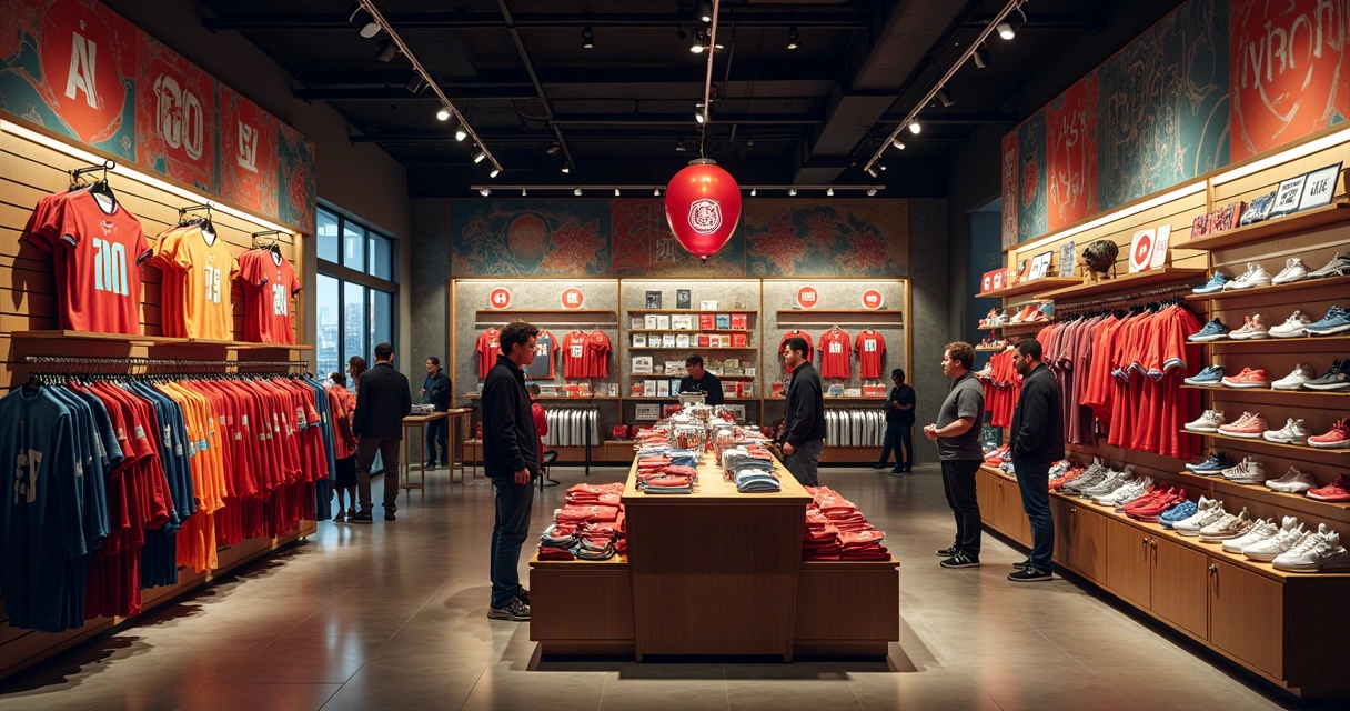 Loja de produtos de futebol alternatifos com artigos exclusivos 