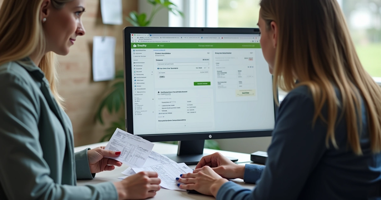 Equipe organizando documentos e evidências para disputa de chargeback na Shopify 