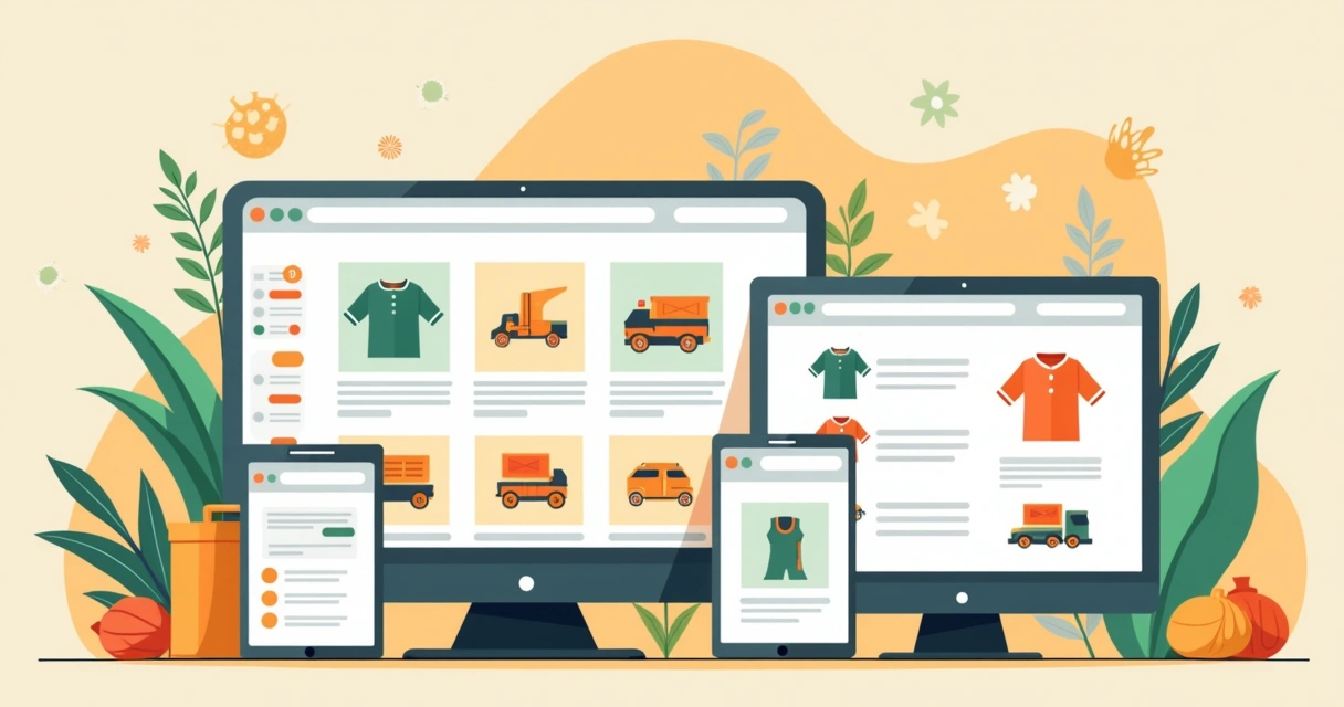 Interface de loja virtual exibindo produtos com avaliações e simulação de frete 