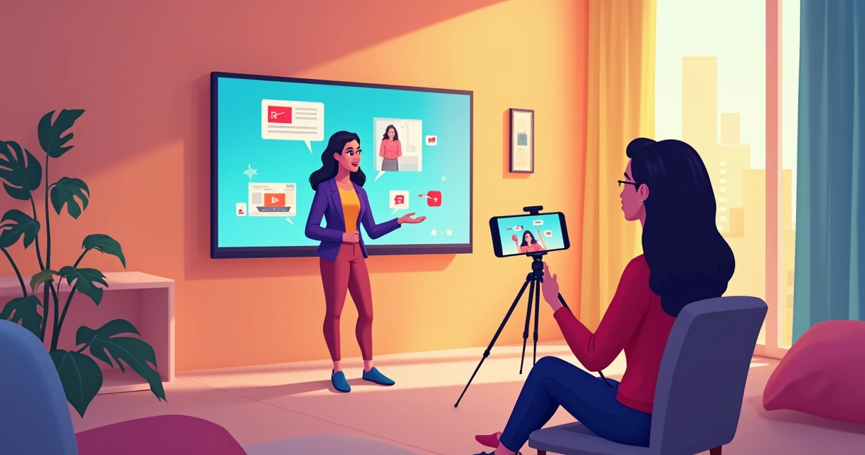 Vendedor mostrando produtos em live em loja virtual no TikTok