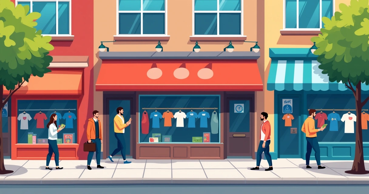 Lojas de camisetas personalizadas no centro de Americana 