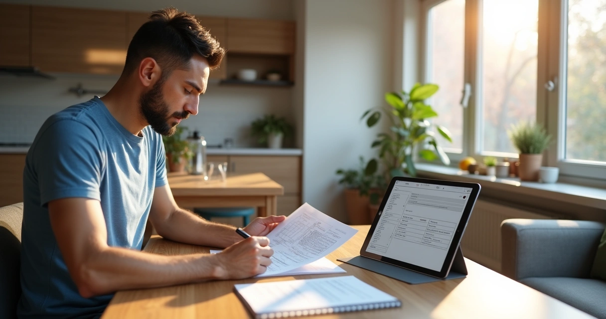 Manual de uso e manutenção em apartamento moderno 