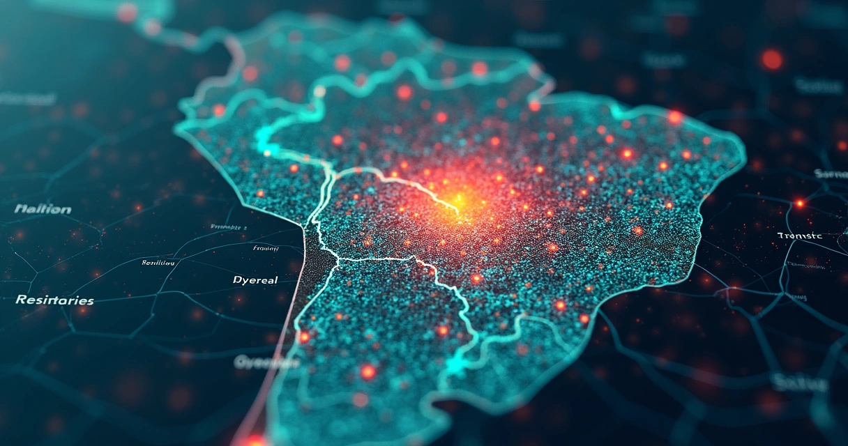 Mapa de calor mostra áreas com alta busca por clínica odontológica
